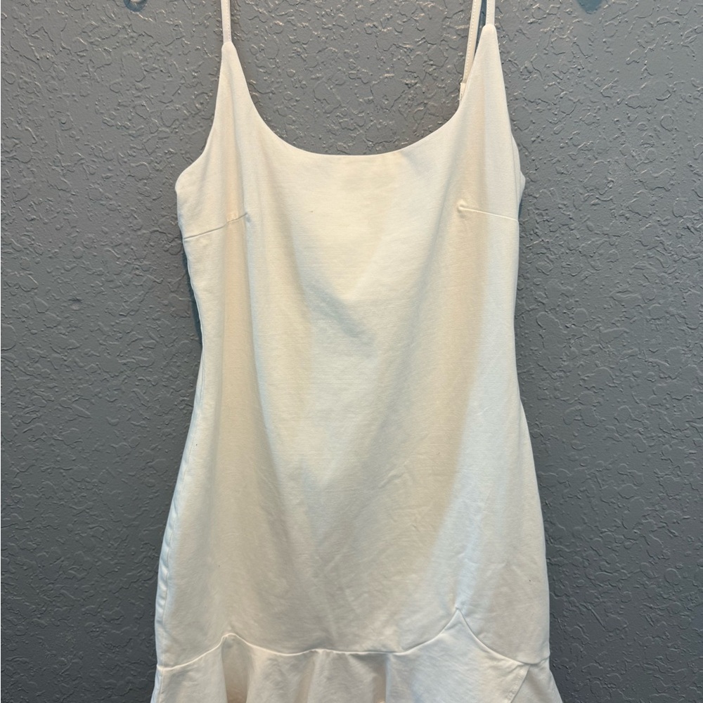 Princess Polly Cream Strappy Dress